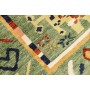 Tappeto Gabbeh Marrakech Pakistan 133x179 Verde
