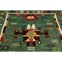 Tappeto Gabbeh Marrakech Pakistan 155x215 Verde