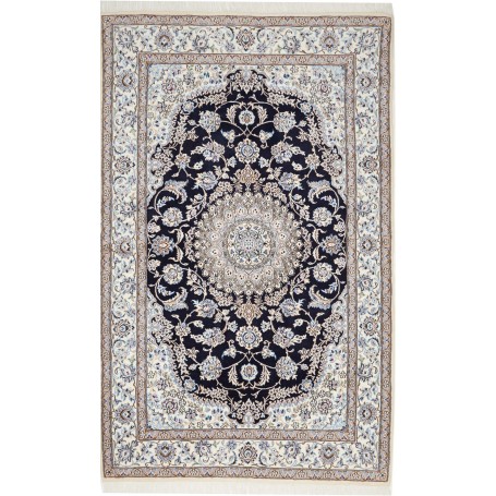 Nain 9la 160x261 Cm Nain 9la, Persia, Lana Cardata A Mano E