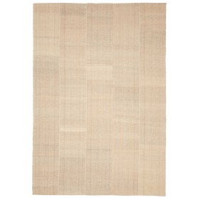 Kilim Persia Astratto Beige Naturale 204x305 Cm