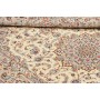 Tappeto Ghom Seta Persia 100x153 Crema Blu