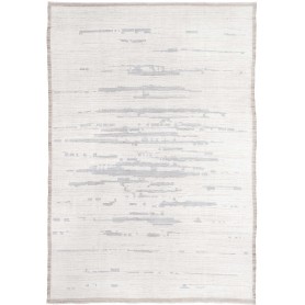 Gabbeh Marrakech Persia Astratto Bianco Grigio Chiaro 308x450 Cm