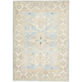 Tappeto Kazak Afghanistan 122x175 Celeste Avori