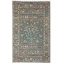 Rubin Pakistan Astratto Blu Petrolio Multicolore 99x157 Cm