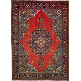 Wiss 270x380 Cm Wiss, Persia, Lana Cardata A Mano ordito: