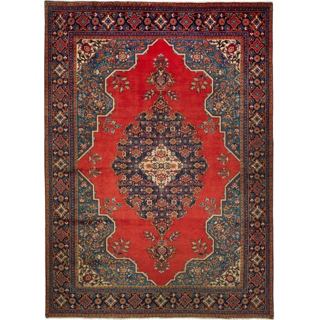 Wiss 270x380 Cm Wiss, Persia, Lana Cardata A Mano ordito: