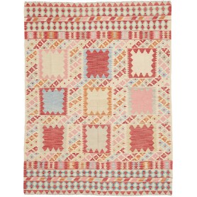 Tappeto Kilim Afghanistan 148x197 Avorio Crema