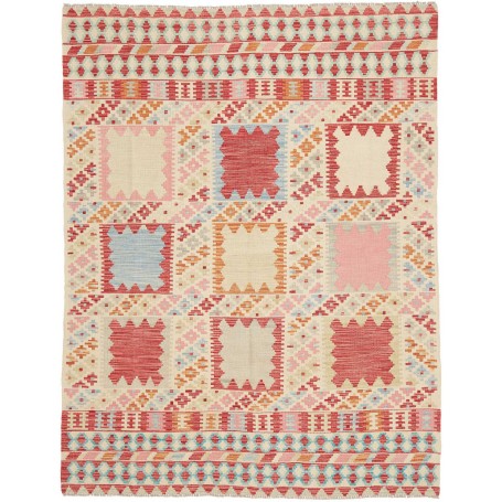 Tappeto Kilim Afghanistan 148x197 Avorio Crema
