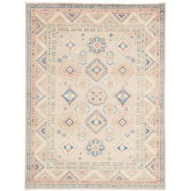 Tappeto Kazak Afghanistan 152x203 Crema Beige B
