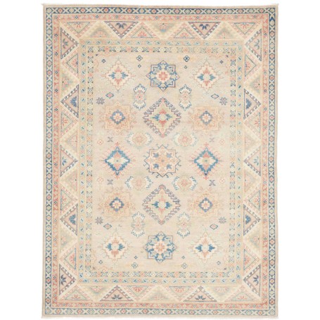 Tappeto Kazak Afghanistan 152x203 Crema Beige B