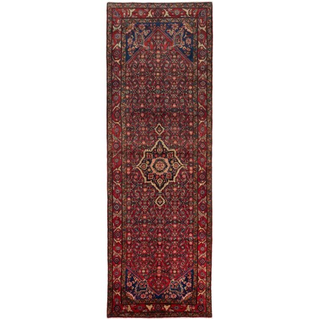 Hamadan 112x356 Cm Hamadan, Persia, Lana Cardata A Mano