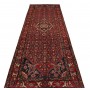 Hamadan 112x356 Cm Hamadan, Persia, Lana Cardata A Mano