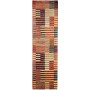 Barjesta Pakistan Astratto Terracotta Blu Navy 79x298 cm