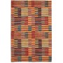Barjesta Pakistan Astratto Rosso Terracotta Arancione Bruciato 171x247 cm