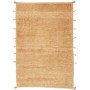 Gabbeh Marrakech Pakistan Tinta Unita Cammello Dorato Beige 122x179 cm
