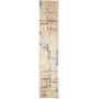 Gabbeh Marrakech Pakistan Geometrico Beige Blu 84x418 cm