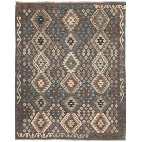 Tappeto Kilim Afghanistan 158x197 Grigio Antrac