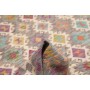 Tappeto Kilim Afghanistan 197x294 Grigio Bluast