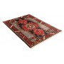 108x150 Cm Tappeto Tribale Con Medaglione, Caucasico, Lana