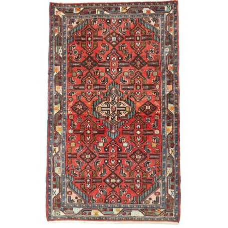 80x130 Cm Tappeto Tribale Persiano Annodato A Mano
