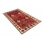 122x210 Cm Tappeto Tribale Kazak, Caucaso, Lana Su Lana,