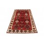 122x210 Cm Tappeto Tribale Kazak, Caucaso, Lana Su Lana,