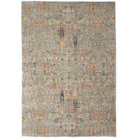 Tappeto Shahi Fine Pakistan 206x292 Grigio-blu