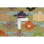 Tappeto Gabbeh Marrakech Pakistan 93x151 Verde