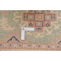 Tappeto Kazak Afghanistan 99x138 Verde Salvia R