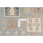 Tappeto Kazak Afghanistan 100x150 Azzurro Crema