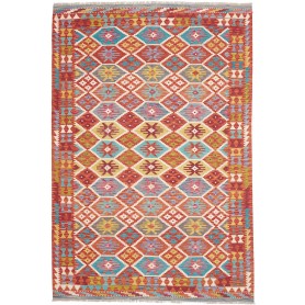Tappeto Kilim Afghanistan 173x255 Rosso Arancio