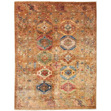 Tappeto Tribal Pakistan 149x202 Marrone Terra O