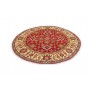 Tappeto Kazak Afghanistan 200x200 Rosso Cremisi