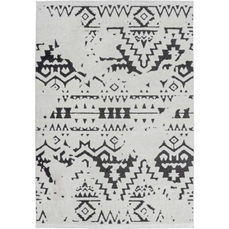 tappeti Roma 110 bianco nero