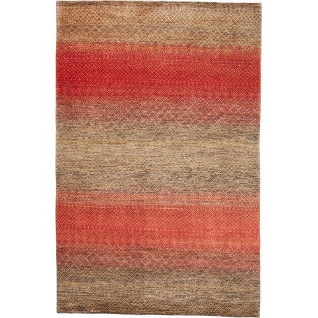 Tappeto Royal Gabbeh Pakistan 200x309 Rosso Ara
