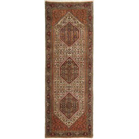 Bidjar 76x211 Cm Bidjar, Persia, Lana Cardata A Mano,
