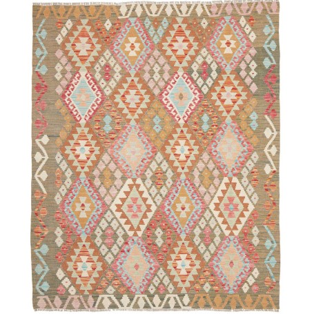 Tappeto Kilim Afghanistan 153x195 Marrone Khaki