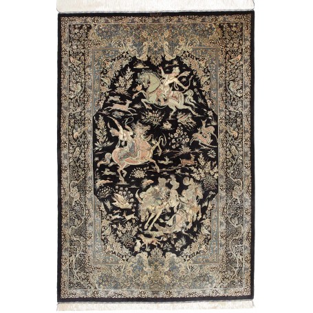 Ghom Seta 137x202 Cm Ghom Seta, Persia, 100% Seta,