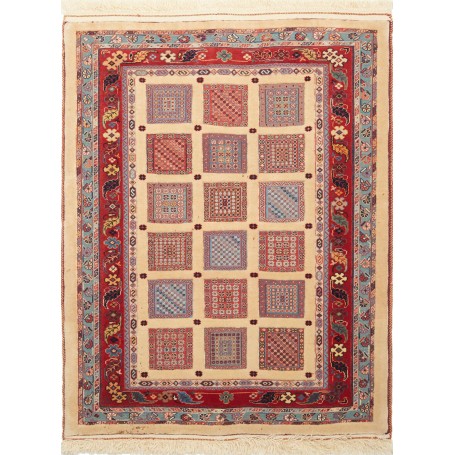 Nimbaft 103x129 Cm Nimbaft, Persia, Lana Cardata A Mano