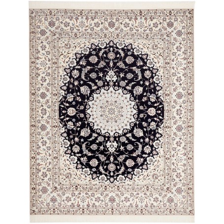 Nain 6la 205x261 Cm Nain 6la, Persia, Lana Cardata A Mano E