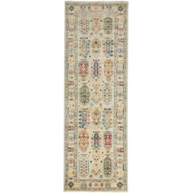 Tribal 82x245 Cm Tribal, Pakistan, Lana Cardata A Mano