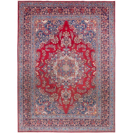 Sabzevar 245x340 Cm Sabzevar, Persia, Lana Cardata A Mano