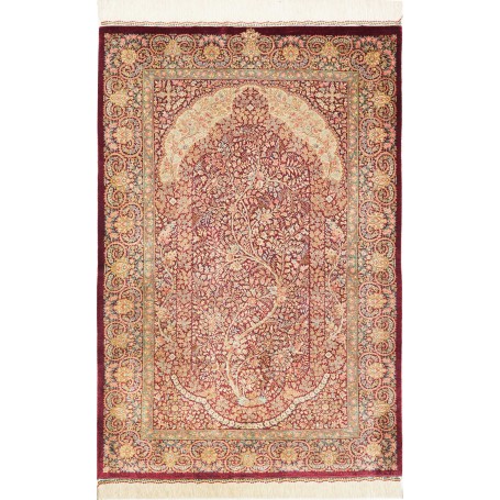 Ghom Seta 83x123 Cm Ghom Seta Persia 100% Seta