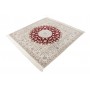 Nain 6la 157x157 Cm Nain 6la Persia Lana Cardata A Mano E