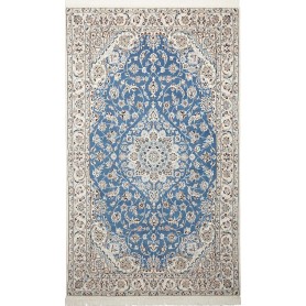 Nain 9la 142x240 Cm Nain 9la, Persia, Lana Cardata A Mano E
