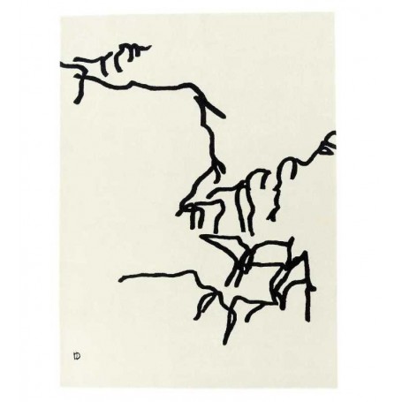 tappeto Nanimarquina Chillida Dibujo Tinta 1957