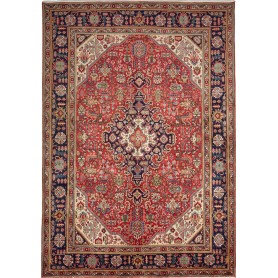 Tabriz 200x293 Cm Tabriz, Persia, Lana Cardata A Mano