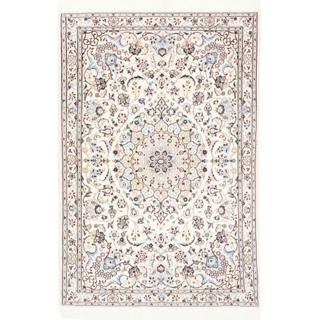 Nain 9la 104x153 Cm Nain 9la, Persia, Lana Cardata A Mano E