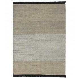 tappeto Nanimarquina Tres Outdoor Stripes Black