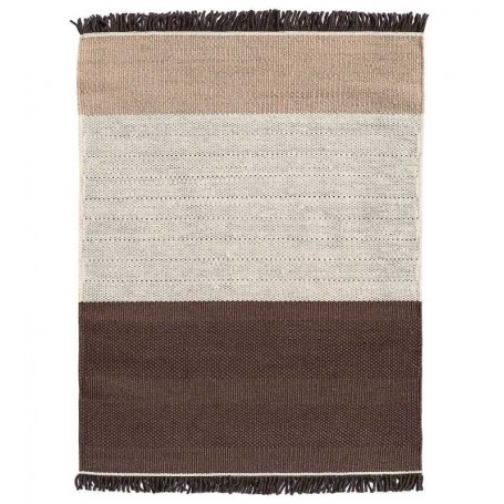 tappeto Nanimarquina Tres Stripes Chocolate
